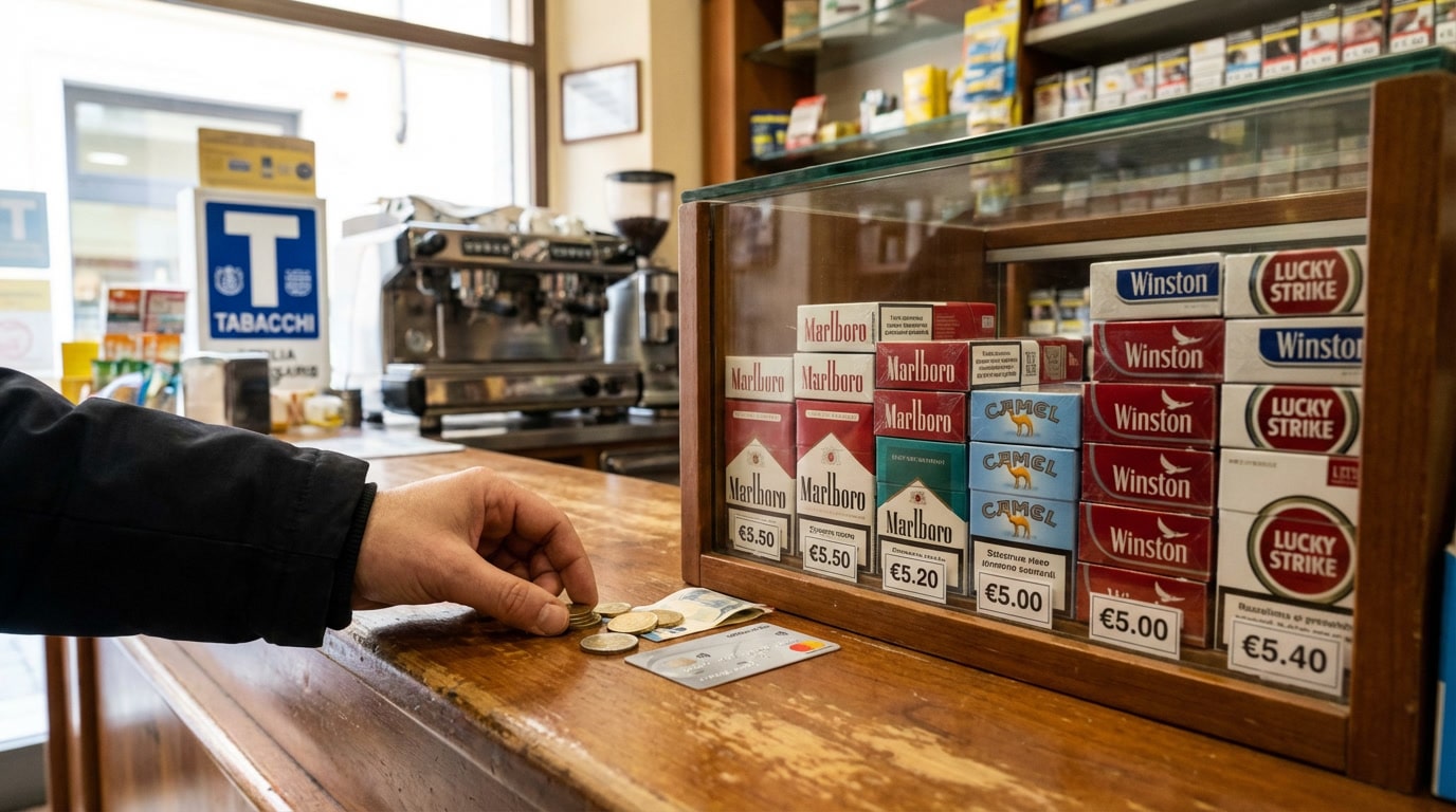 Prix cigarette Italie 2026 : le guide complet pour connaître les tarifs et faire des économies
