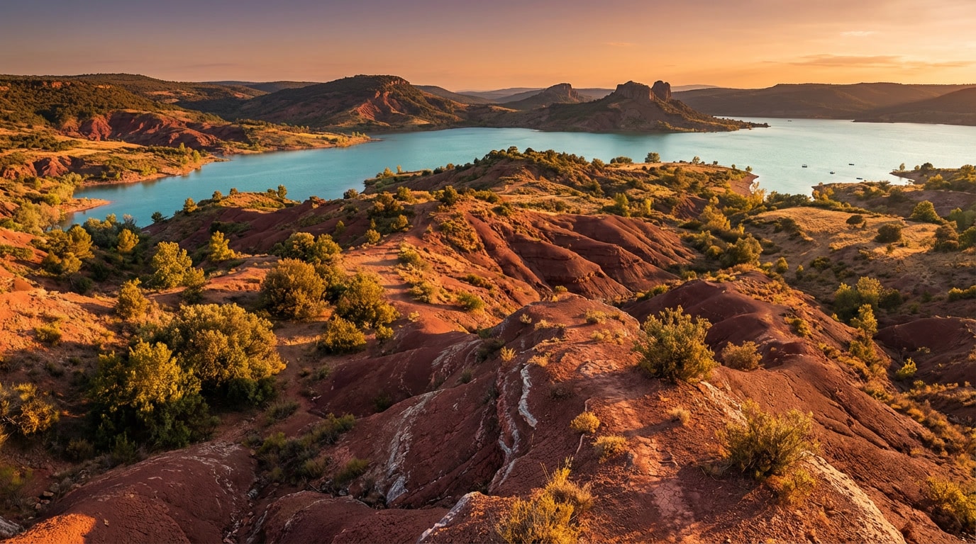Lac du Salagou : les plus beaux points de vue et panoramas