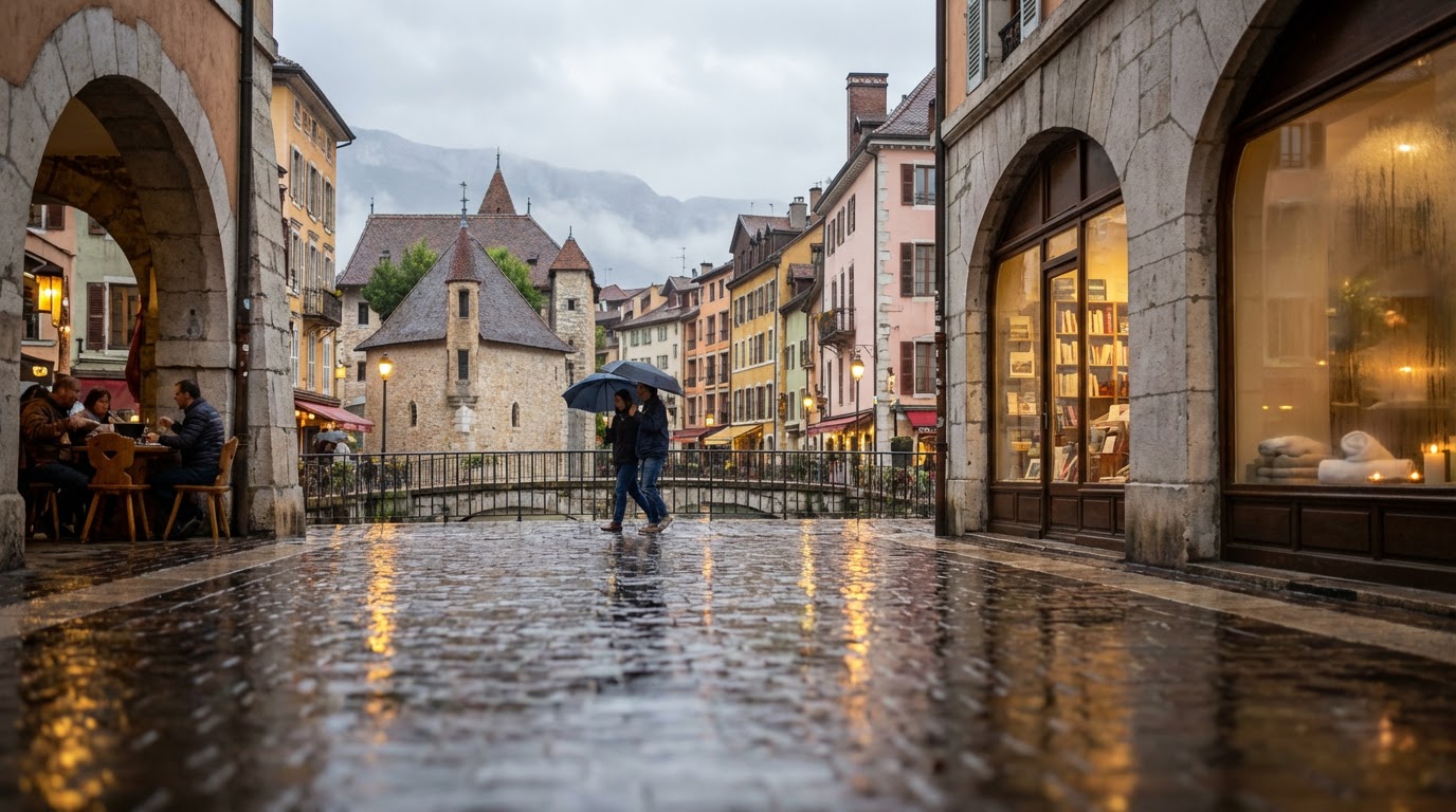 Que faire à Annecy quand il pleut ? Idées d’activités au sec
