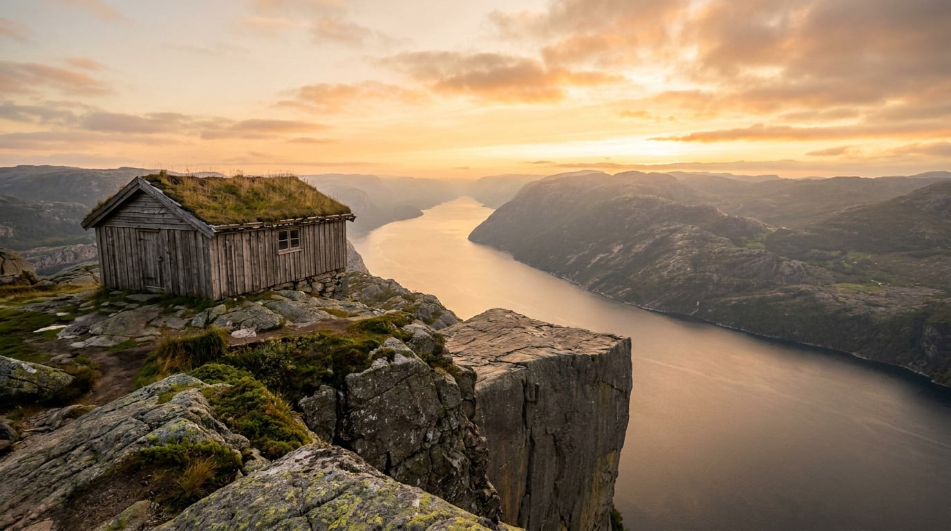 Preikestolhytta : votre refuge authentique près de Preikestolen
