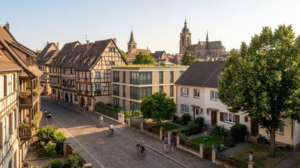 meilleurs quartiers pour s'installer à Colmar
